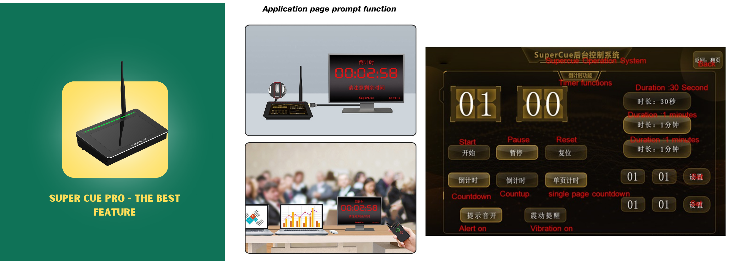 perfect cue commander cue system ppt slide changers